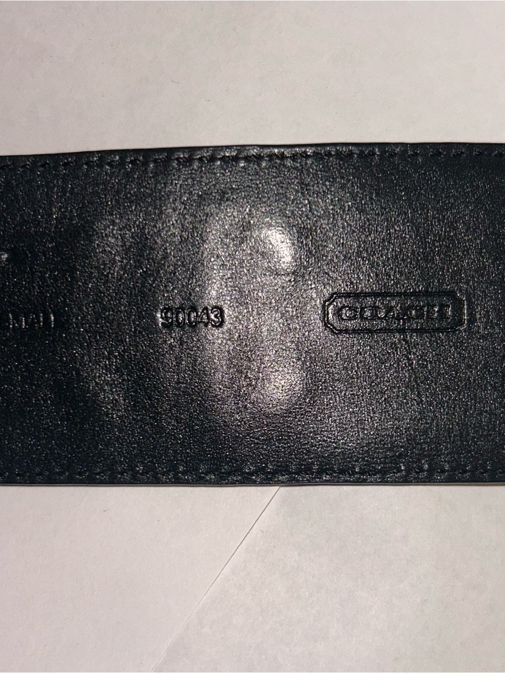 Vintage Y2K Coach Monogram Jacquard and Leather Small Chunky Belt - Picture 6 of 16